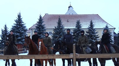 Zimowy obóz formacyjno-jeździecki w Ostoi św. Antoniego w Ratowie