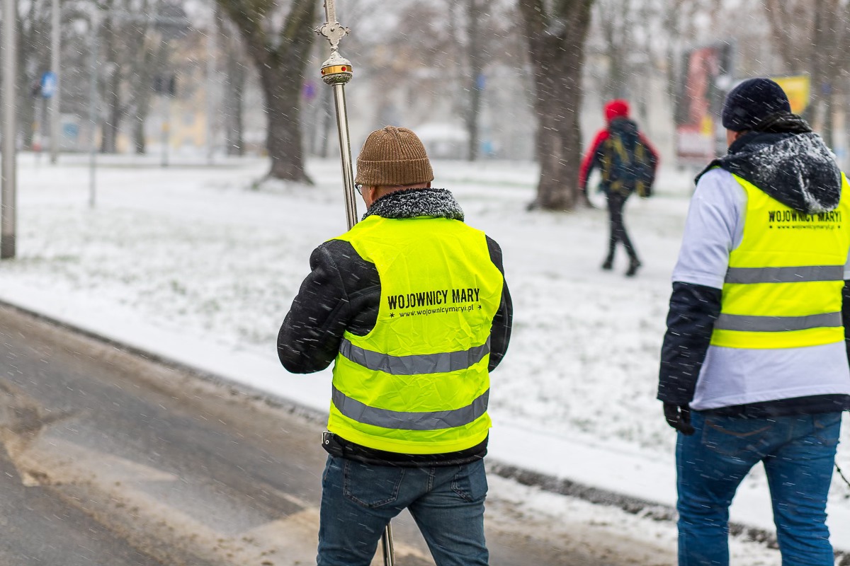 Rodzinne spotkanie wspólnoty Wojowników Maryi w Płocku