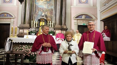Nagroda św. Michała Archanioła dla pani Teresy Krowickiej