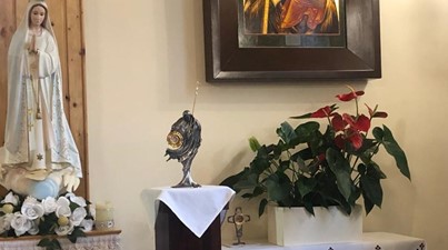 Przyjęcie relikwii św. Jana Pawła II w parafii pw. Chrystusa Zbawiciela w Przasnyszu