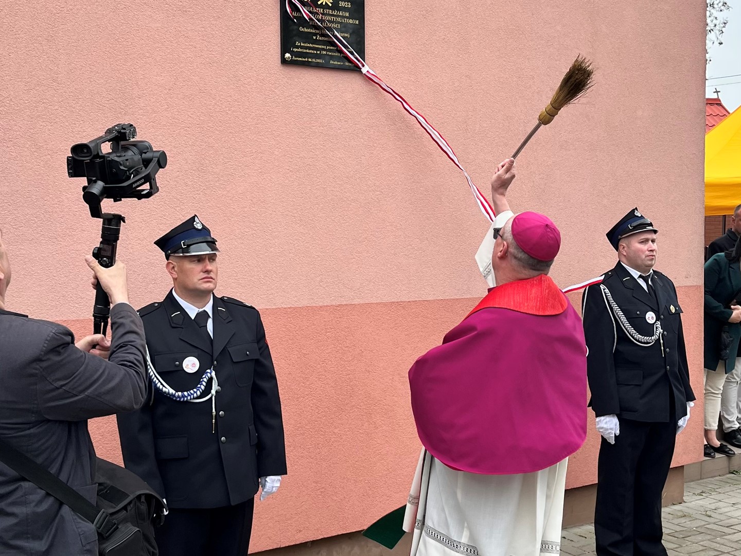 Msza św. jubileuszowa w stulecie OSP w Żurominku