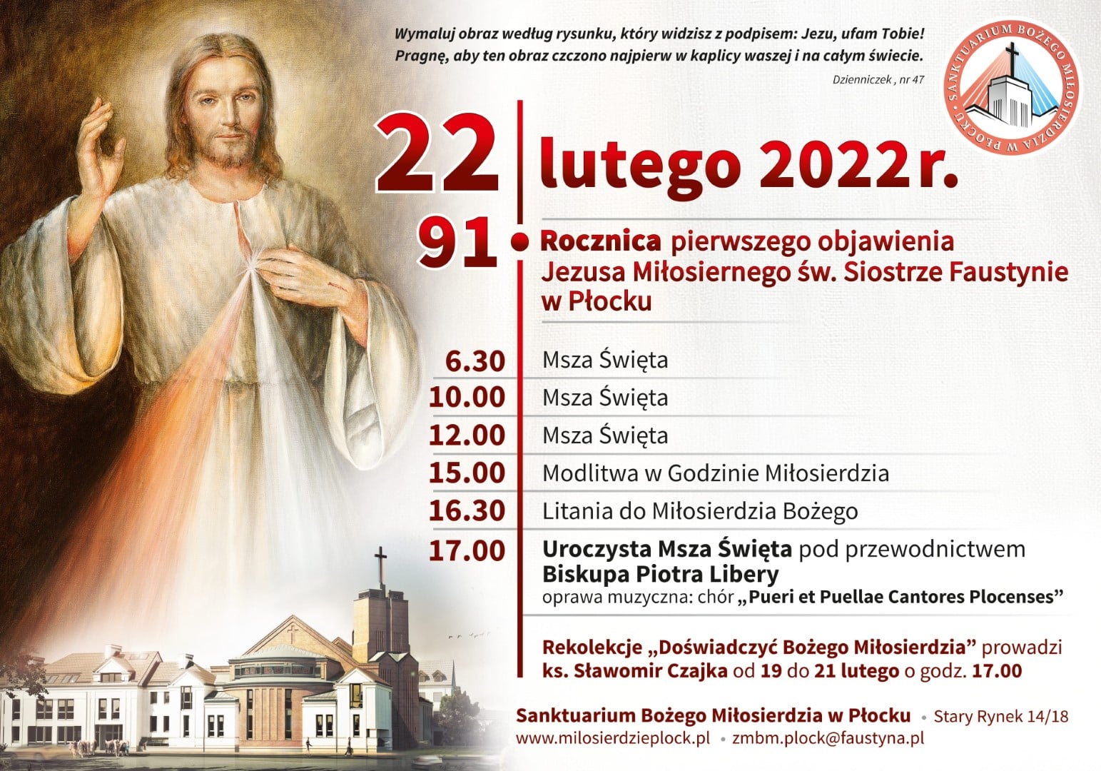 Plakat Jezus Miłosierny