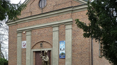 Poświęcenie nowej malatury kościoła w Borkowie Kościelnym