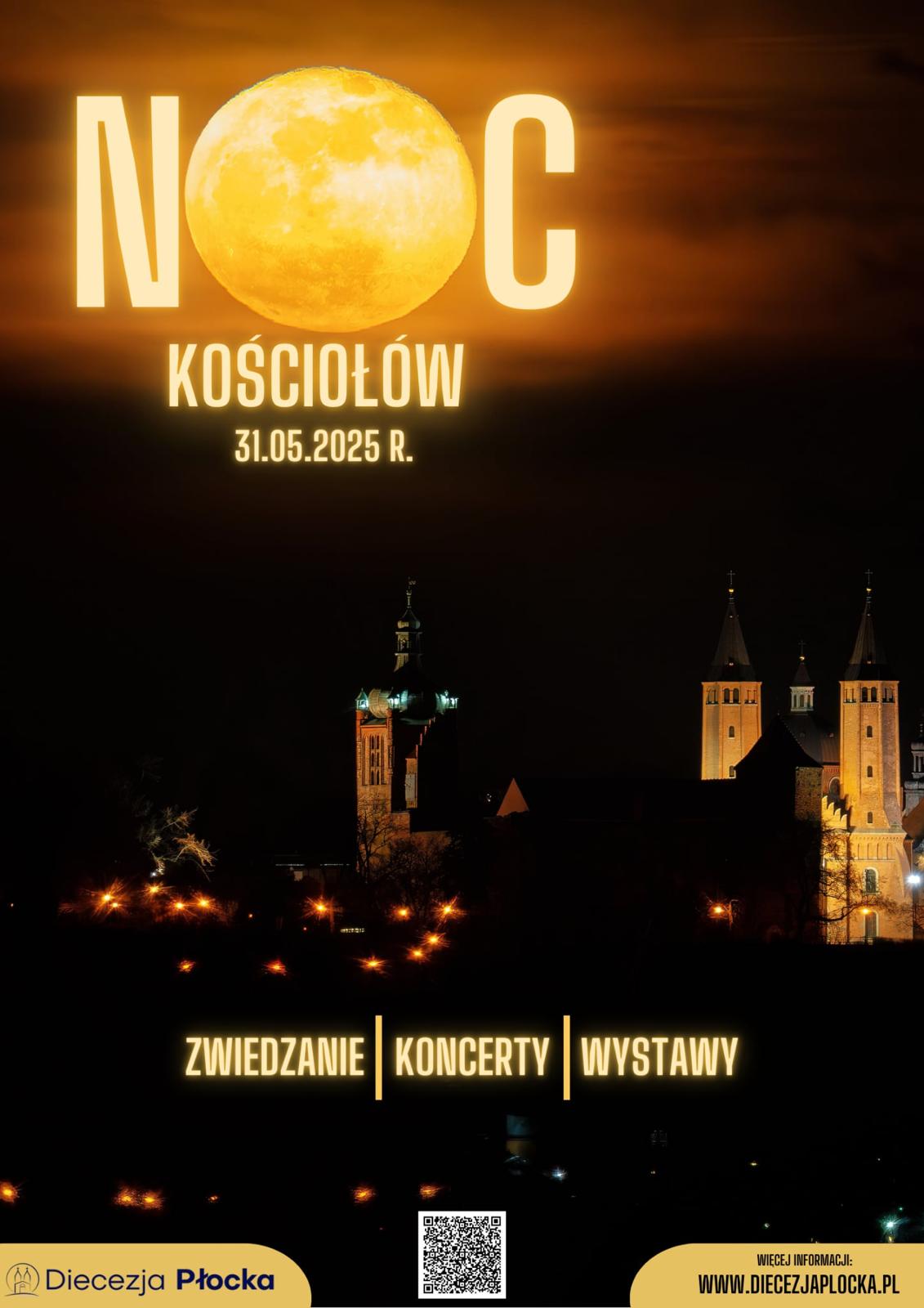 „Noc Kościołów” po raz pierwszy w Polsce – Parafie diecezji zapraszają na wyjątkowe wydarzenie kulturalne i duchowe