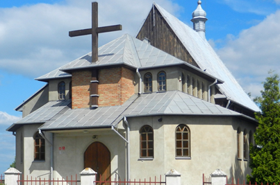 Goleszyn, Parafia Pw. Św. Mateusza (fot. Przemysław Jahr / Wikimedia Commons)
