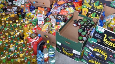 16 ton żywności ze zbiórki Caritas „Tak Pomagam”