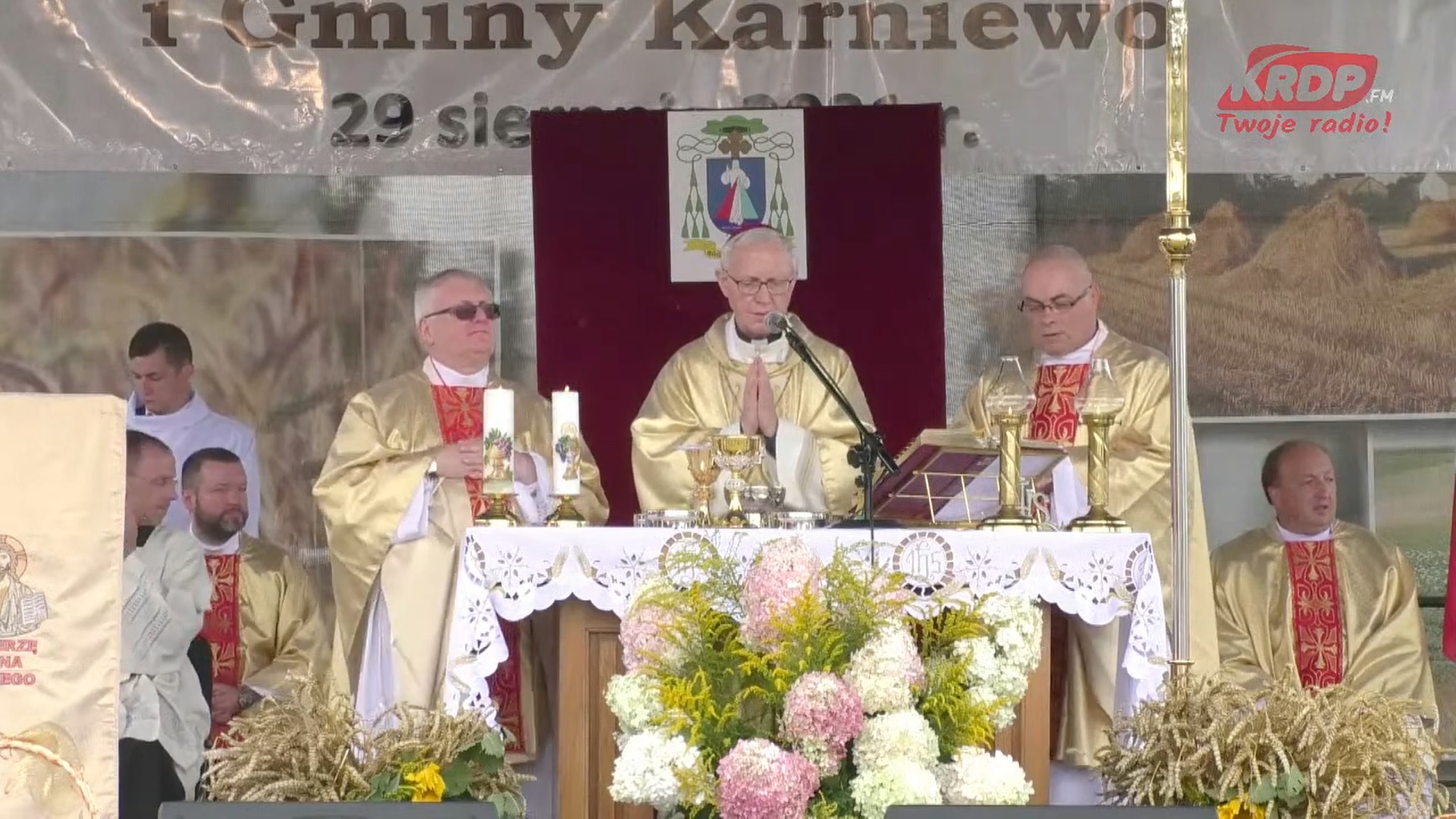 Dożynki diecezjalne w Karniewie