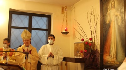 Eucharystia na rozpoczęcie Roku Rodziny w Sanktuarium Bożego Miłosierdzia w Płocku