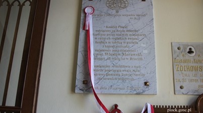 W Sońsku poświęcono tablicę dedykowaną misjonarzom z diecezji płockiej