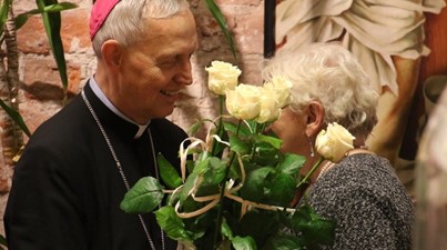 Ksiądz biskup Piotr Libera przyjął życzenia z okazji 25. rocznicy sakry biskupiej
