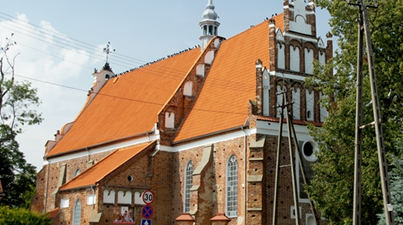 Poświęcenie figury św. Michała Archanioła w Szreńsku
